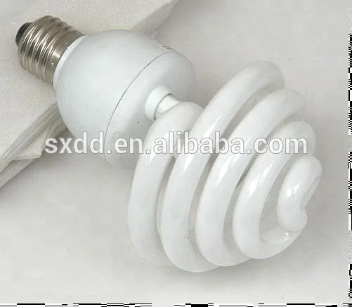 Suppliers with Factory Lowest Price of Energy Saving Lamp 35W 45W E27 5500K Photographic Light Glass China OEM 60 80 CE ROHS CFL
