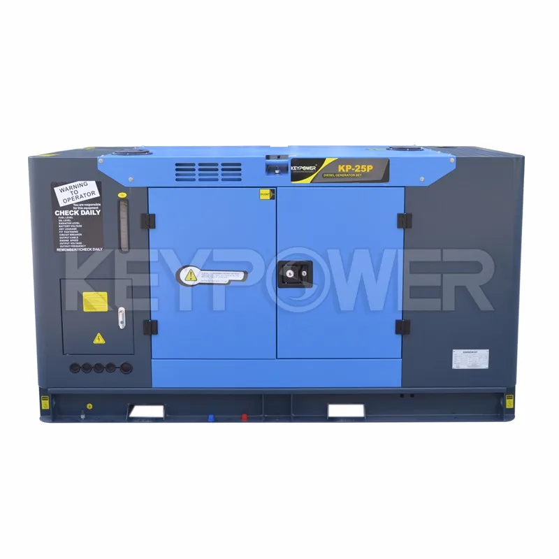 50/60hz imported Japanese silent 3phase generator open type 22kW Kubota generator