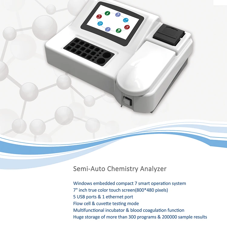 TOP-C1015 dry biochemistry analyzer / semi-automatic biochemistry analyzer india