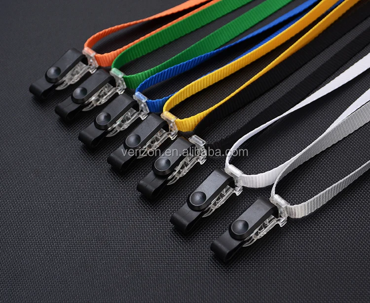 Genuine aluminium alloy ID Card Holder Vertical Strap Lanyard for Retractable Badge