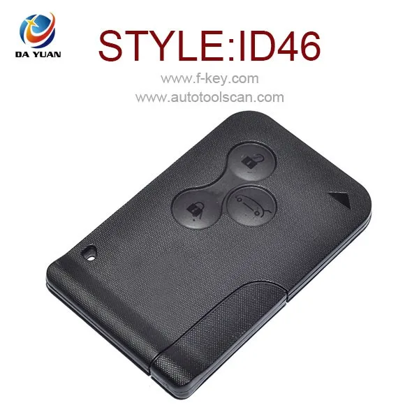 Professional Manufacturer New Products Car Keys For Renault 3 Button 433MHz ID46