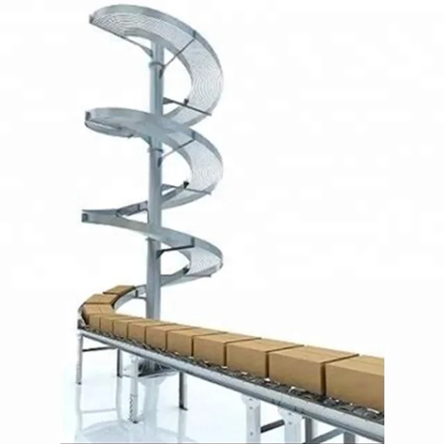 spiral roller conveyor,conveying system for packing,food,vertical,automatic warehouse