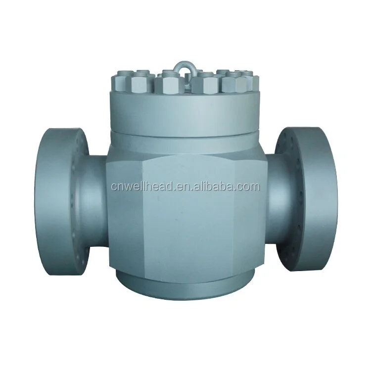 API 6A SWING CHECK VALVE/HIGH PRESSURE FORGED STEEL ONE WAY CHECK VALVE FOR OILFIELD