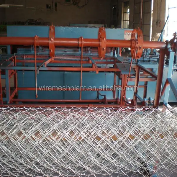fully automatic chain link fence making machine with compact roll
