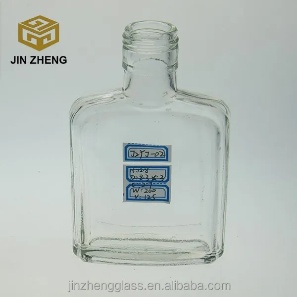 glass bottle mini small glass OX cognac bottle fashion