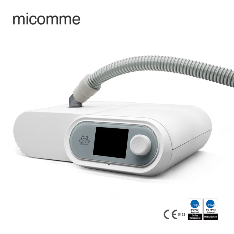 Micomme i Series C5 CE & ISO Marked Anti Snoring Device CPAP Machine with Humidifier Full Face Mask for Sleep Apnea