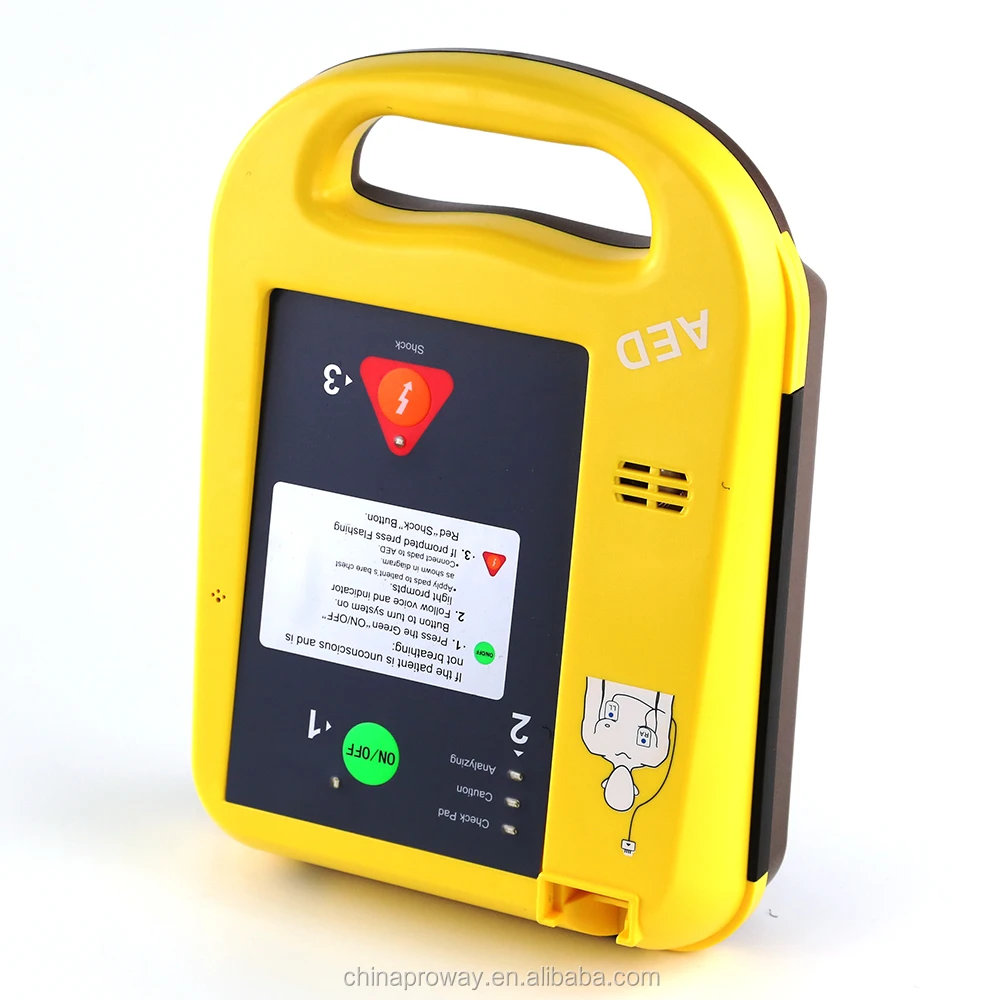 
High quality CE Approved PWD-M7000 AED Automated External Defibrillator 