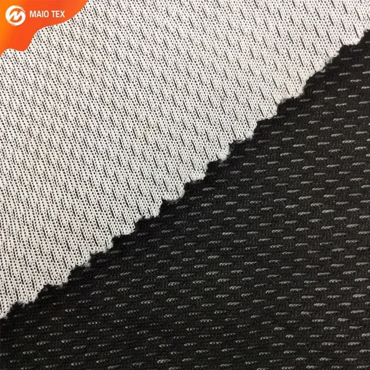 
coolmax quick dry weft knitted 100%polyester bird eye mesh fabric for sportswear moisture wicking 