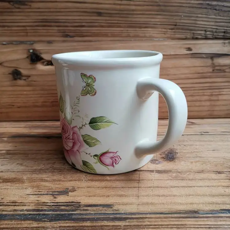 
Wholesale hot sell sublimation porcelain bulk print ceramic travel mug for souvenir 