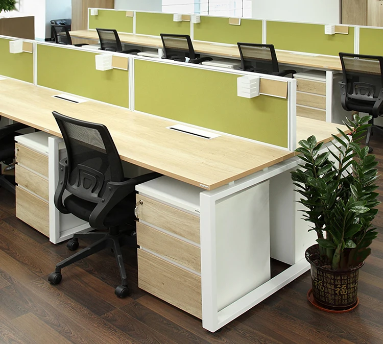 Factory customization modern new design Modular  office  workstation staff open benching