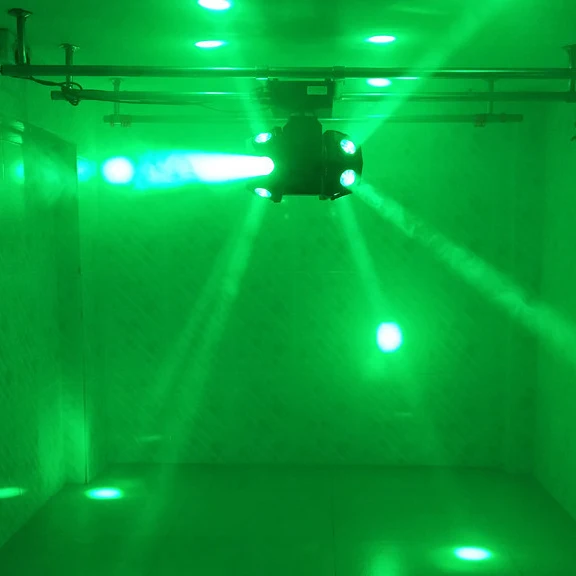 Double Arms Rotation Spider 120W Mini Beam Sharpy LED Moving Head Light