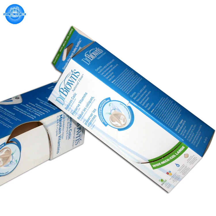 Custom printing beautiful small packaging box for bottle