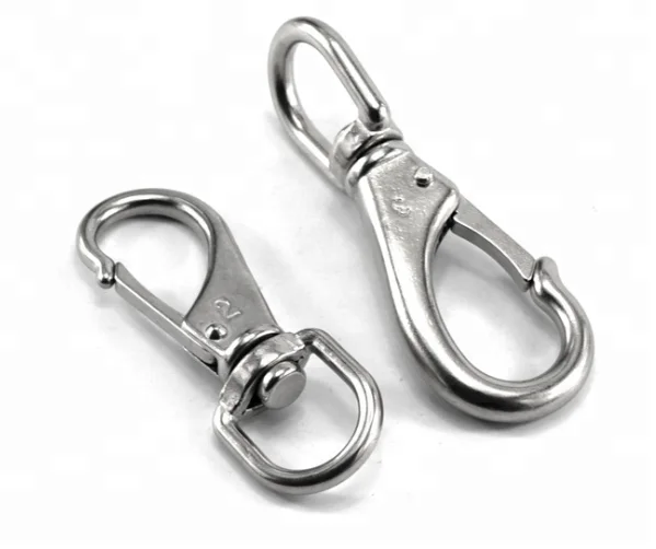 
high quality stainless steel swivel eye snap hook 