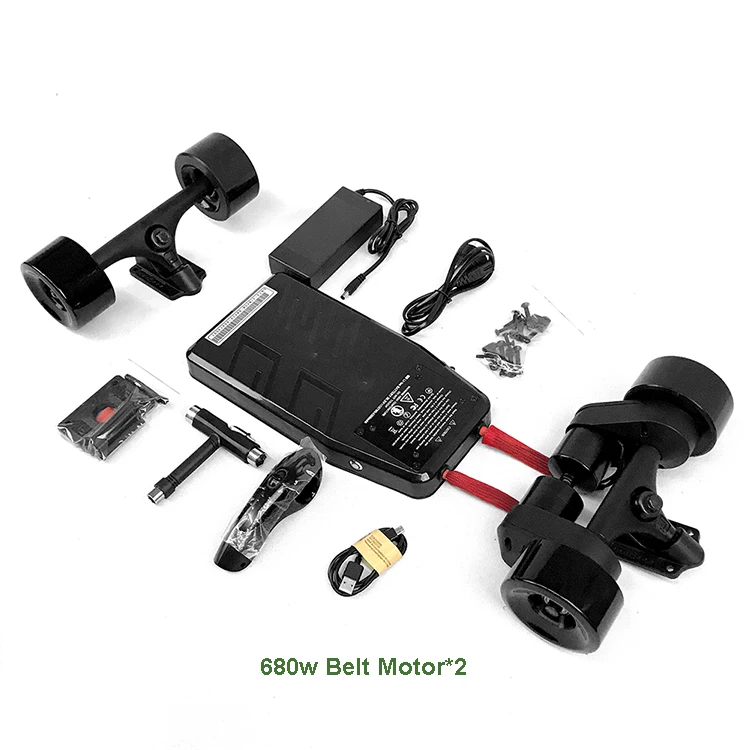 
Dual Belt Driven Motor 35KMH DIY Electric Skates Kit 