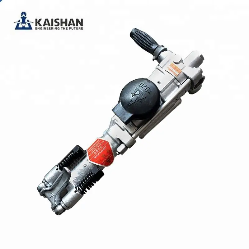 Heavy duty low noise pneumatic mining air breaker jack hammer used in drill