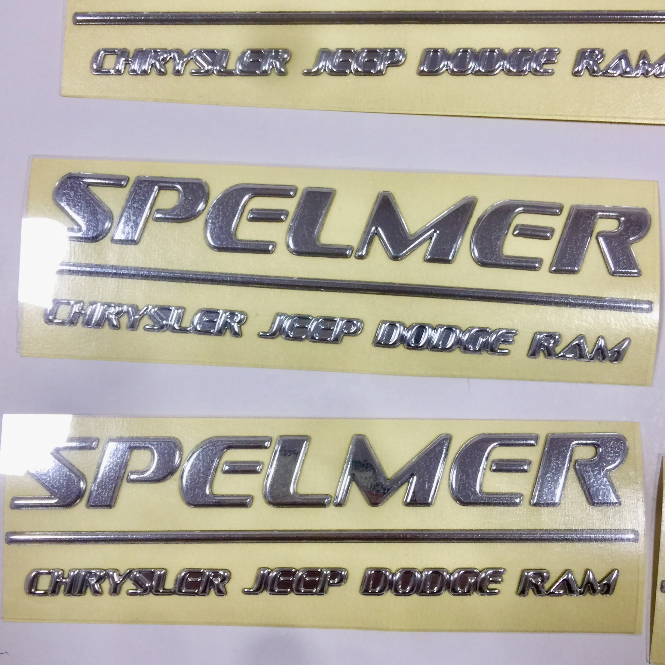 Customized high quality  brand name logo  3D Soft PVC sticker label