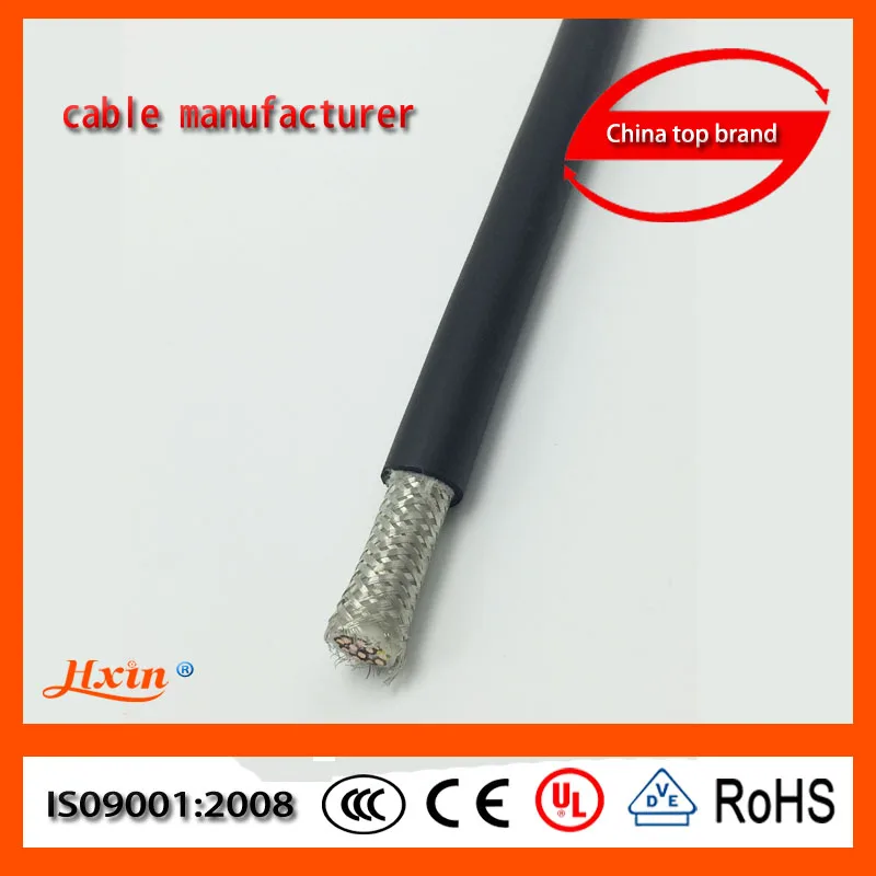 Shflex-hxyp601 одного пур изоляции пара твист экранированный высокая гибкий кабель