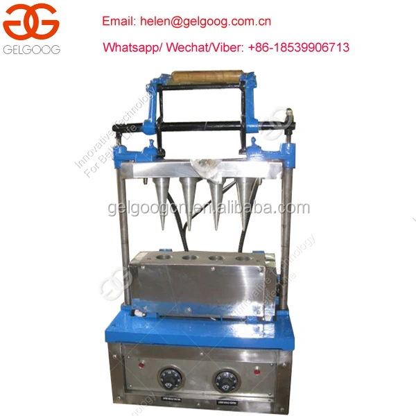 Torch Cone Making Machine|Ox Horn Ice Cream Cone Machine|Wafer Cone Making Machine Price