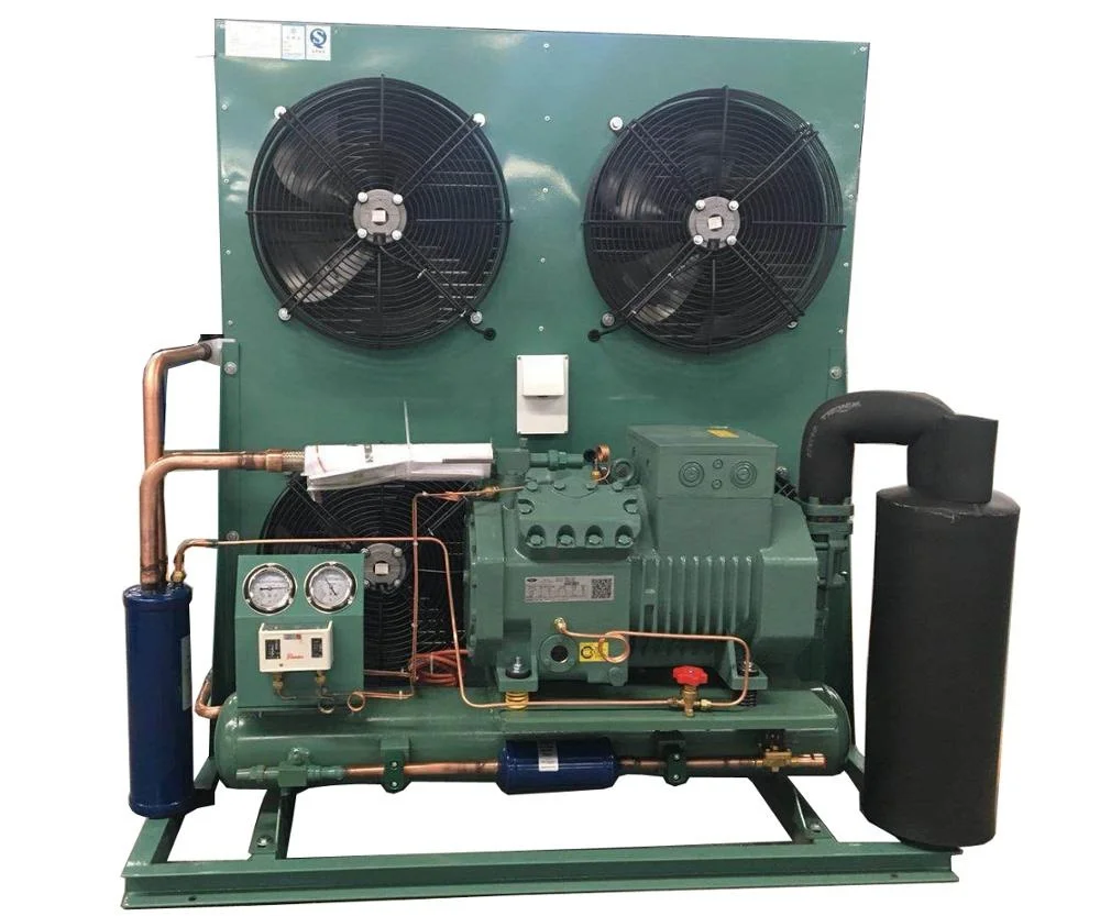 
Bitzer compressor, refrigeration compressor condenser unit for ice cream room 