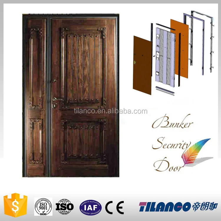 Продажа завода Различных Широко Использованы Роскошные Наружные Двери