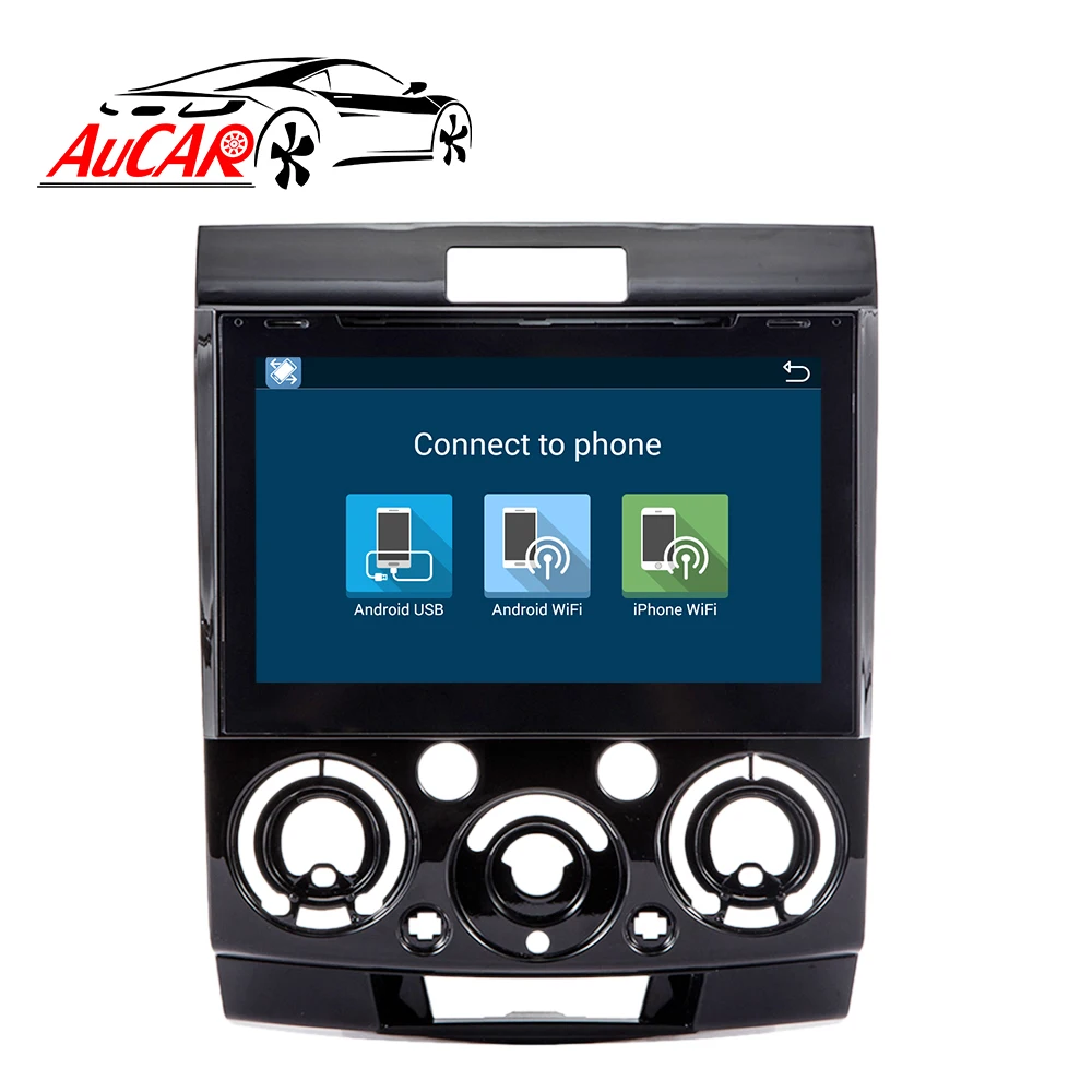 Автомагнитола AuCAR для Ford Ranger F250 2006-2011, 8 дюймов, Android, DVD, GPS, Wi-Fi, 4G, GPS