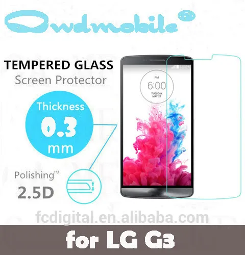 Высокое качество! 9 9н закаленное стекло экран протектор для LG D690 / L billo D337 D331 0.3 мм круглый край