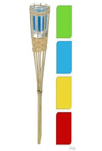 bamboo tiki  torch garden festival torch candle torch