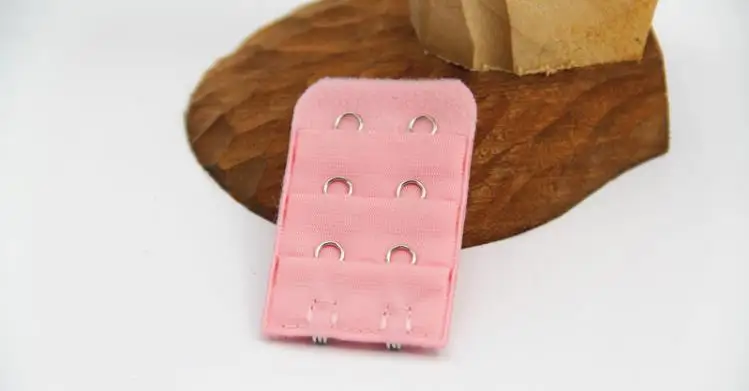 
Hot Sale Spandex Polyester Bra Hook and Eye Tape Bra Accessories Back Strap Extender 