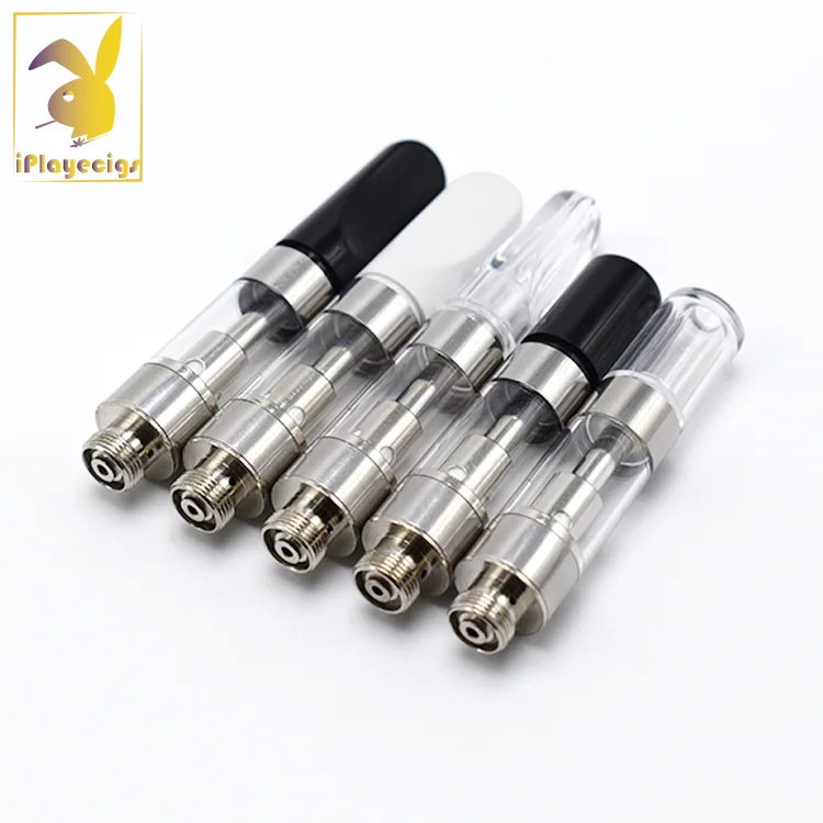 Заводская поставка 0,5 мл 1 мл вейп catridge cbd oil 510 thread emty стеклянный бак cbd Атомайзер