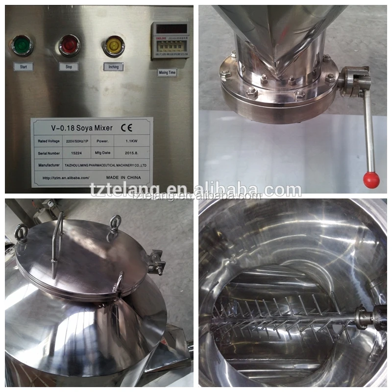 Hot sale stainless steel industrial coffee bean mixer machine