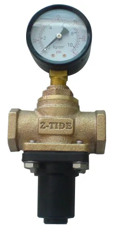 
Made in Taiwan Direct Acting and Diaphragm Pressure Reducing Regulator Valve in Stainless Steel and Bronze for Water and Air 