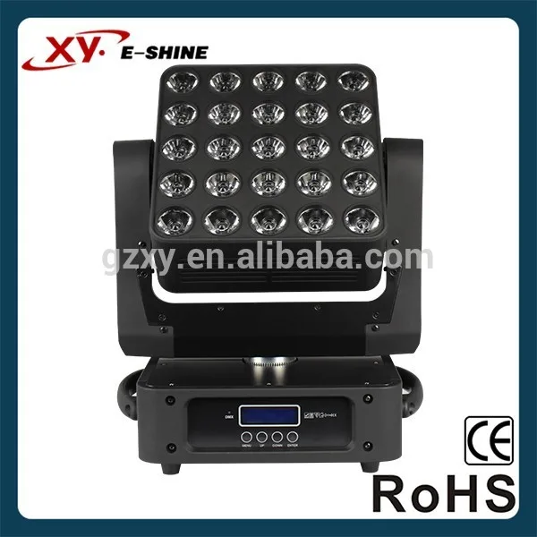 Ce Aproved Dj оборудование 5 * 5 rgbw из светодиодов матрица, 25 * 10 Вт из светодиодов матрица света