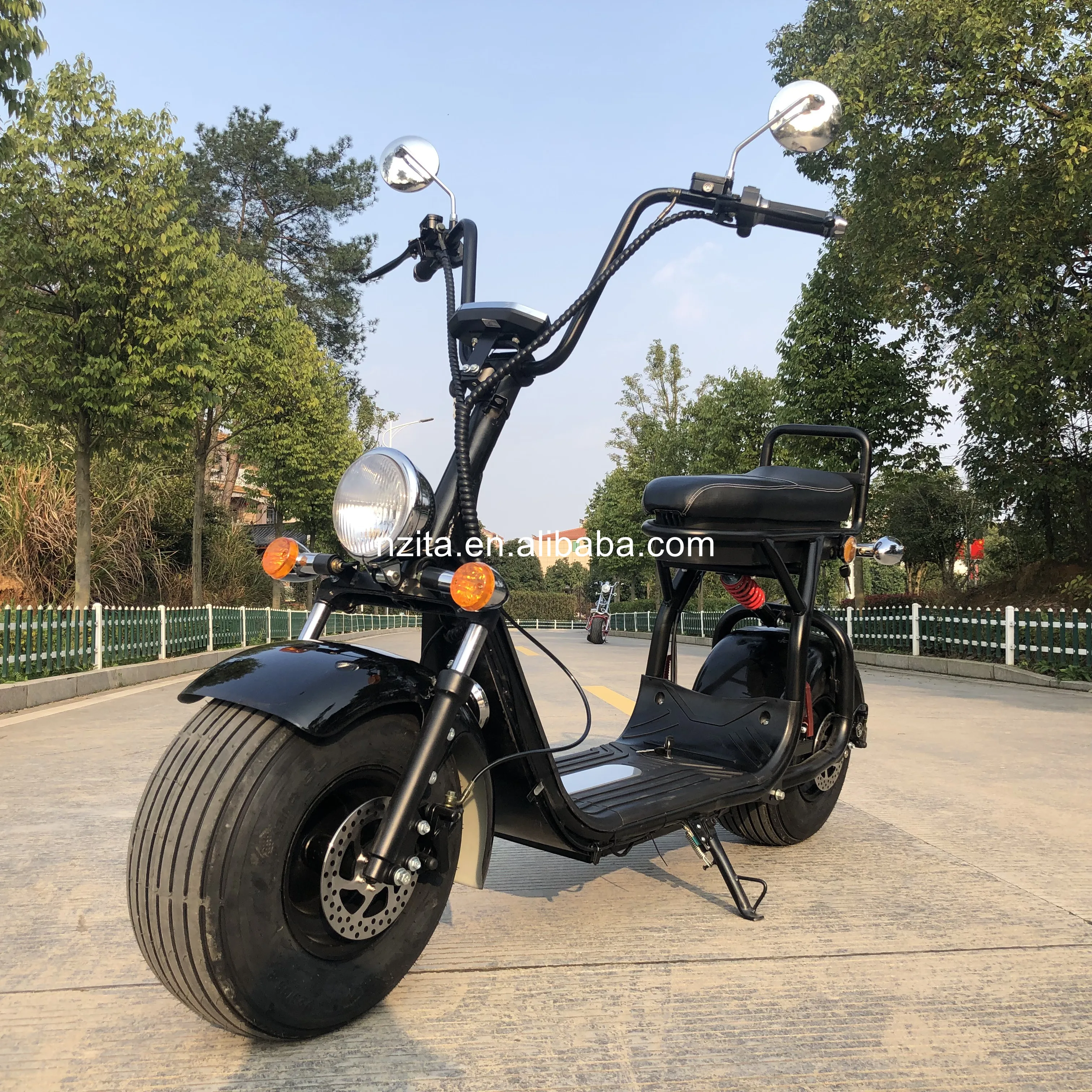 europe eec electric motorcycle frame fat tire electric scooter 1000w city Citycoco electric motor Nzita scooter parts