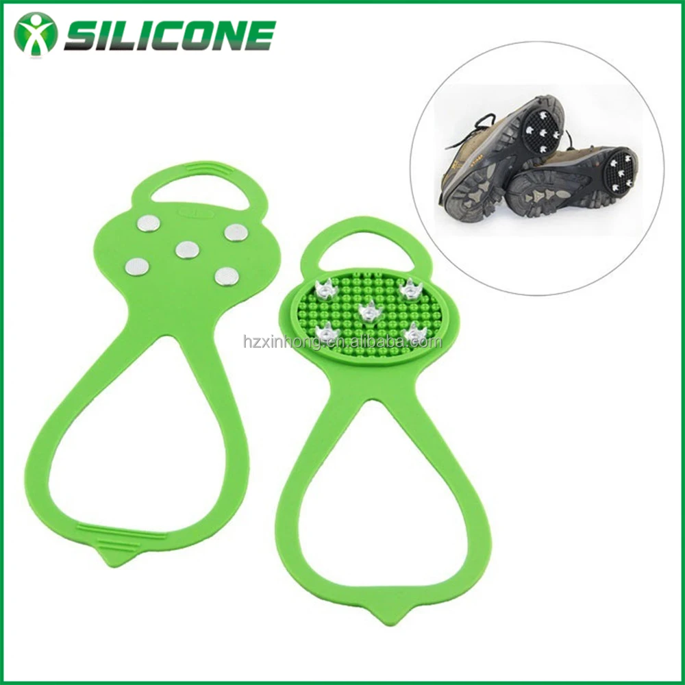 Резина против скольжения снег лед сцепление / шип / зажимы / обуви / кошки магия шип