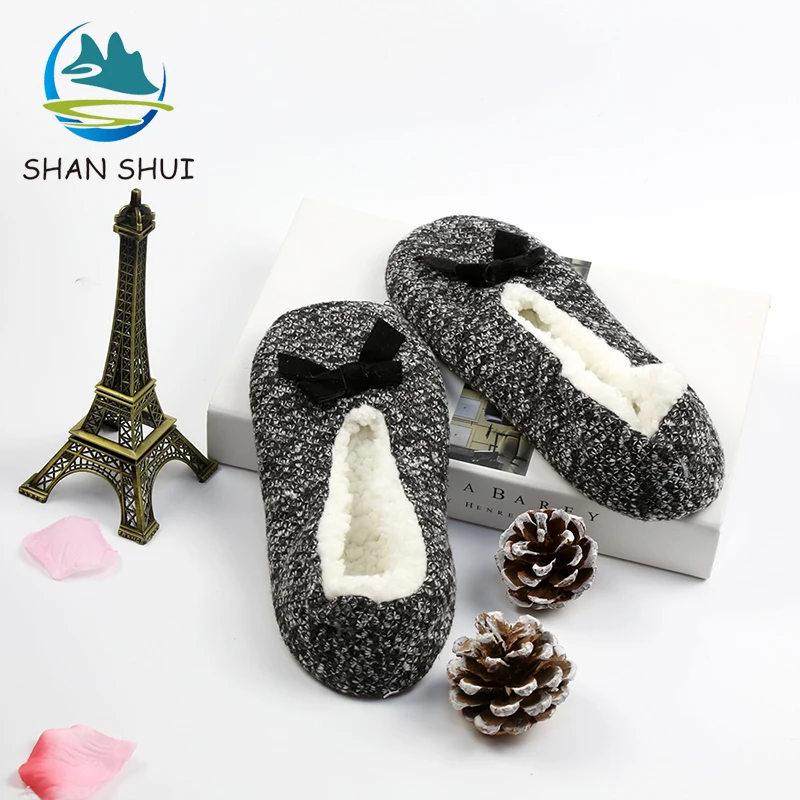 
New ballerina slipper plush women winter pantufla 