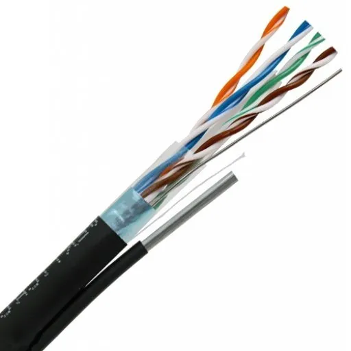 lanp Twisted Pair shielded cat6 cable with messenger with best price
