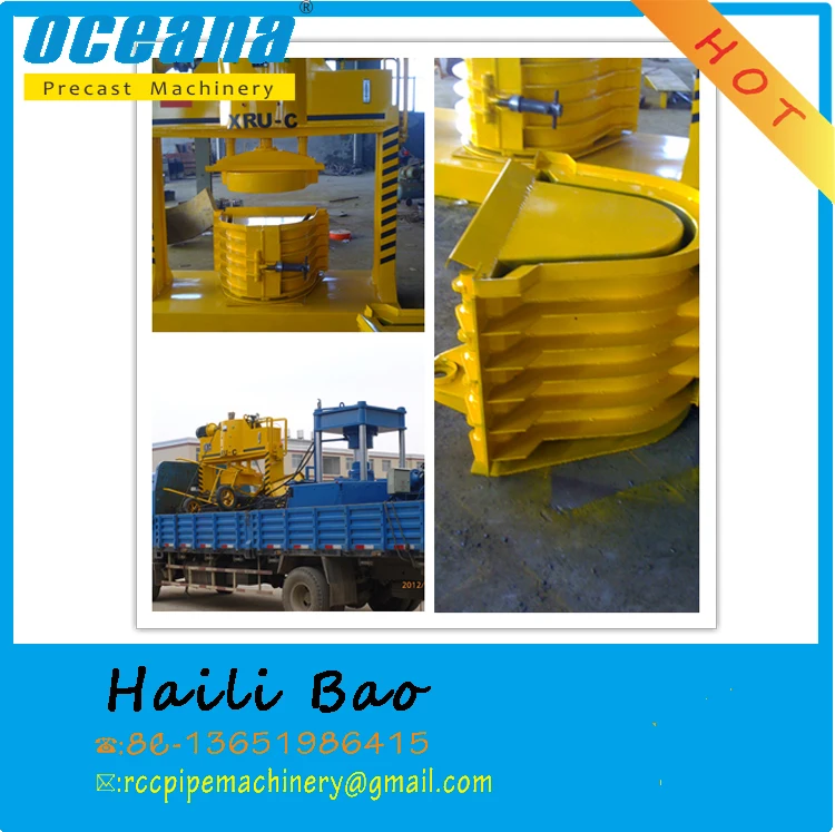 Concrete irrigation u channel machine, beton u-form-kanal machine, concrete drainage mold