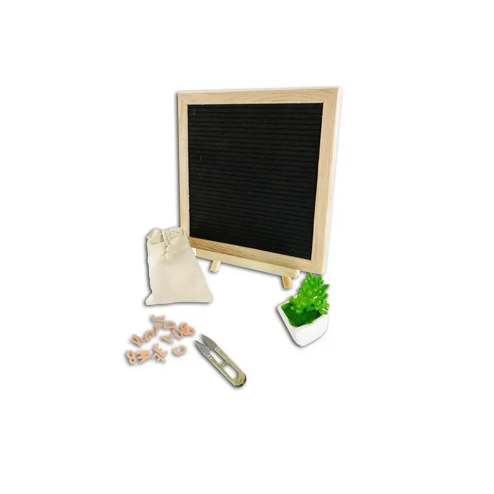 
Pine Frames Mini Rustic Sign Felt Letter Board 