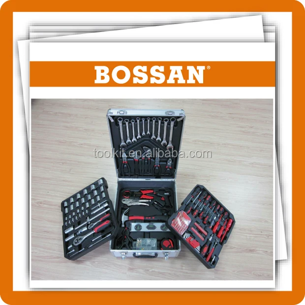 226pcs/186pcs aluminum case swiss kraft tool set
