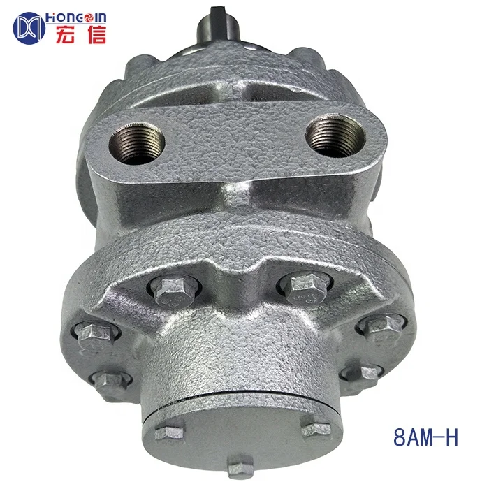 Rotary Vane Pneumatic Air Motor HX8AM-H 5.25hp pneumatic motor working