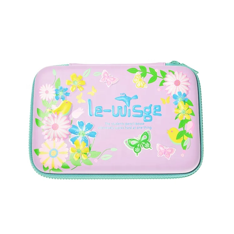New Trendy Colourful EVA Hardtop School Pencil Case