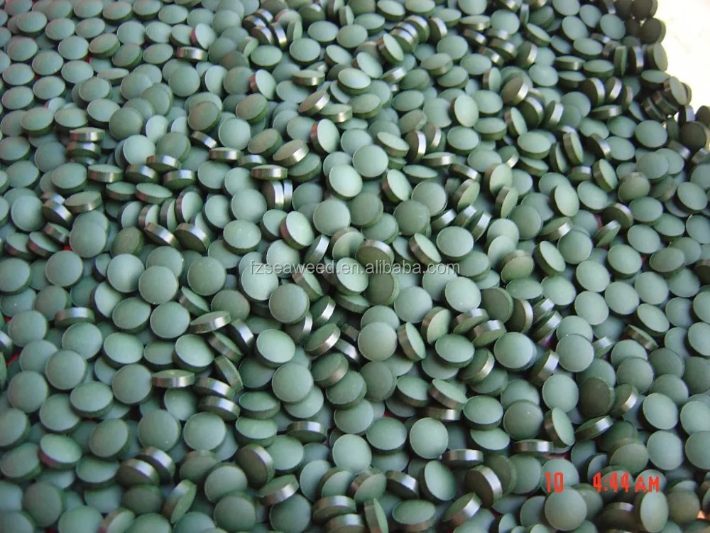 
Immune & Anti-Fatigue Function Organic Spirulina Tablet 250MG in Bottles 