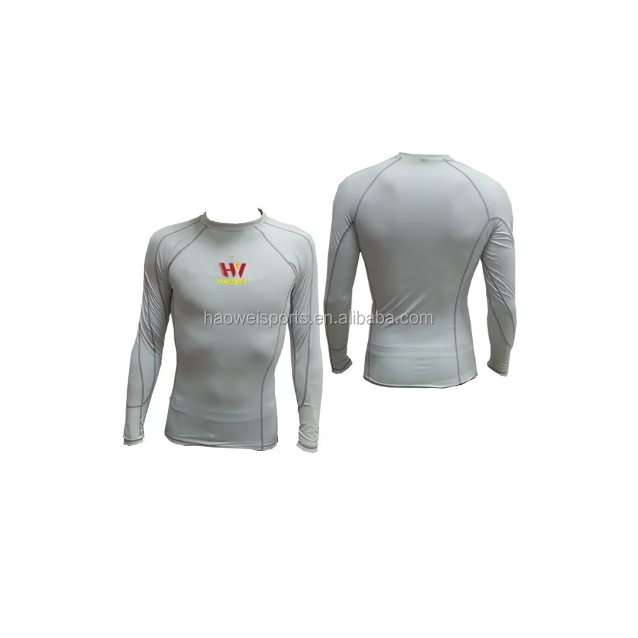 rash vest rash guards skiing lycra suits lycra  for swimming and surfing  lycra wetstuis with customized logo printing