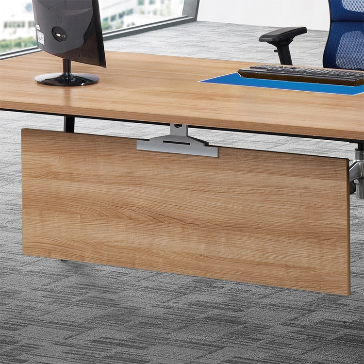 
Modern Curved Simple Table Design Plywood Material Office Furniture 