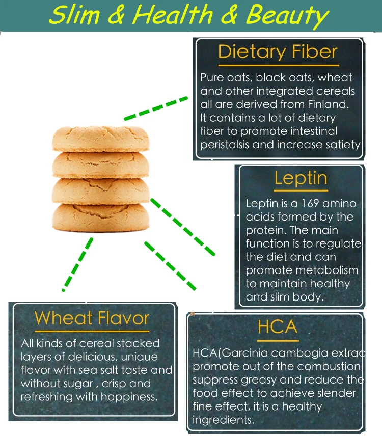 
Healthy Food Meal replacement Digestive Biscuit For Thin Body 