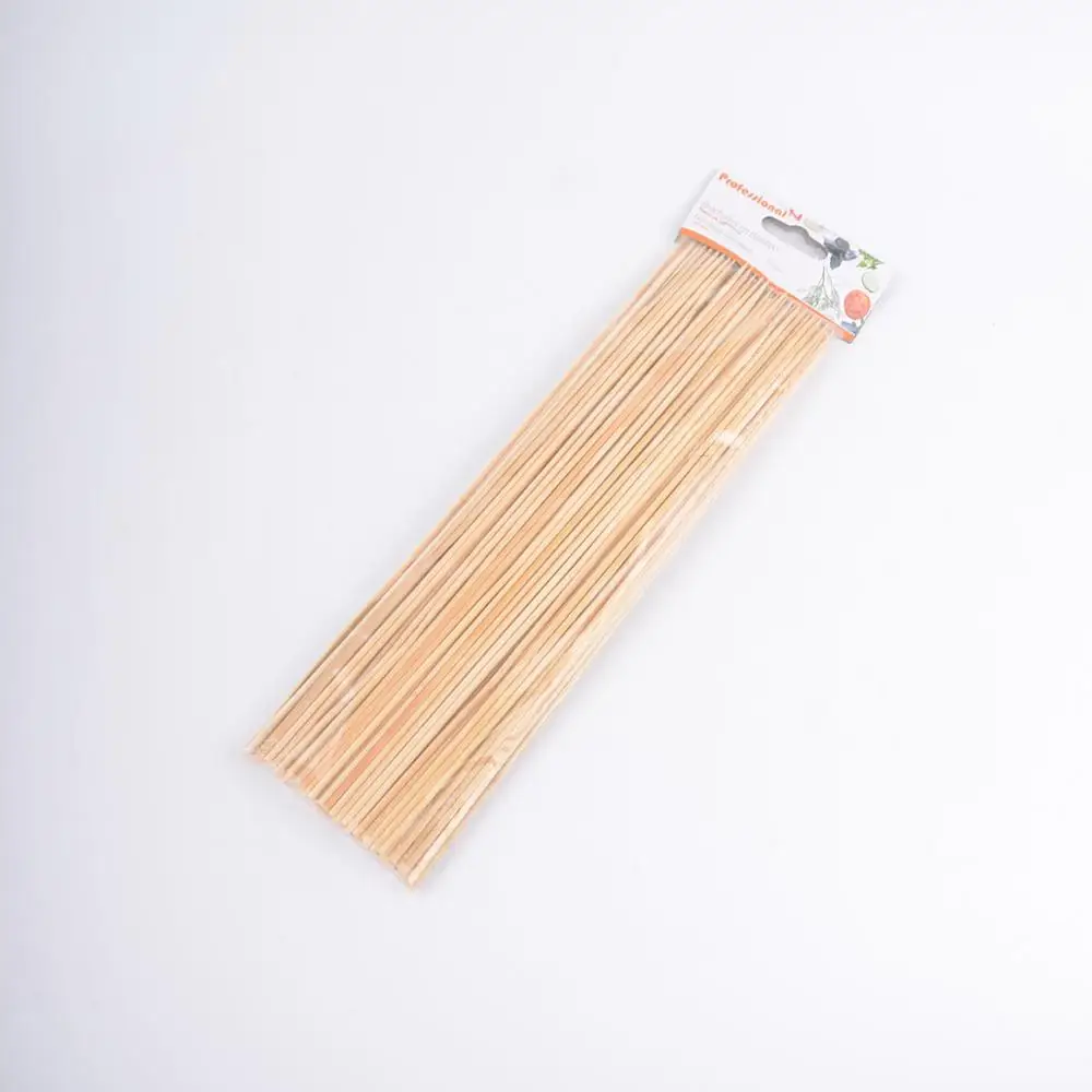 
100PC Disposable BBQ Bamboo Sticks Marshmallow Roasting Sticks 