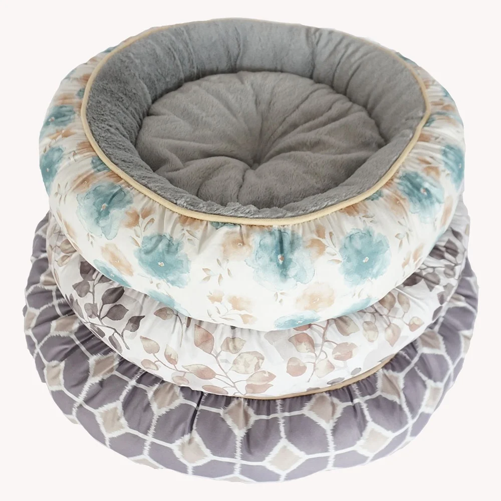 Unique Pet Product Donut Dog Bed Comfortable Warm Plush Pet Beds