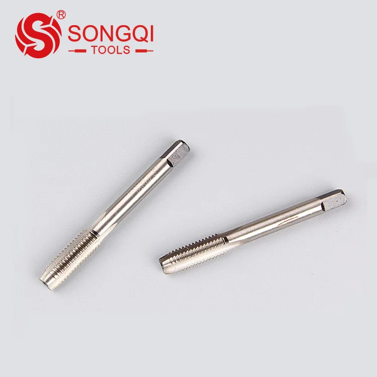 SONGQI  HSS Straight Flute Machine Thread Tap - M2 For Stainless Steel
