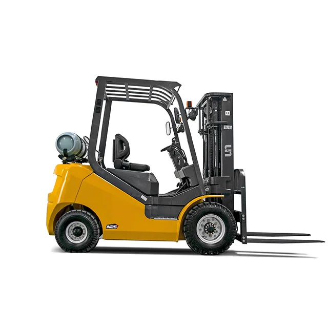 Container Unload EPA 2.5ton Glass Cabin LPG Forklift Truck