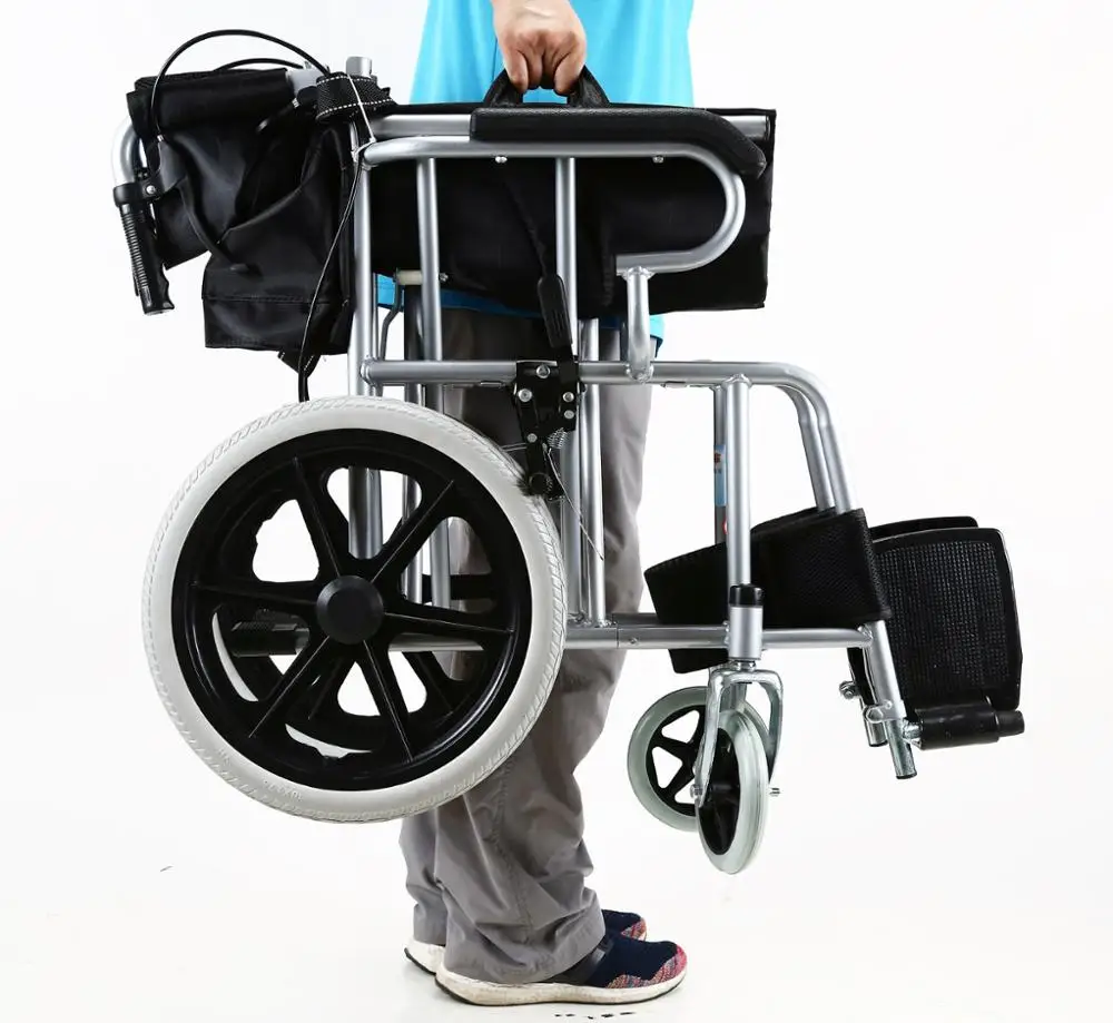 
2017 The Mini Lightweight Folding Manual Wheelchair For Disabled People 